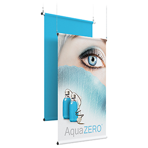 Trapeze Bars Hanging Banner System
